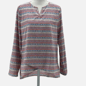 Coolibar Santa Barbara Tunic Top UPF 50+ Multicolor Mosaic Tile - Size XS